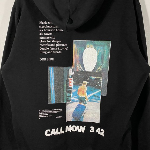 Thisisneverthat Dub Side Hoodie Black mens size medium - Picture 7 of 7